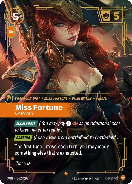 Miss Fortune, Captain art