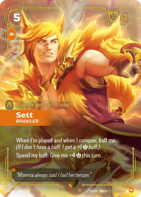 Sett, Brawler art