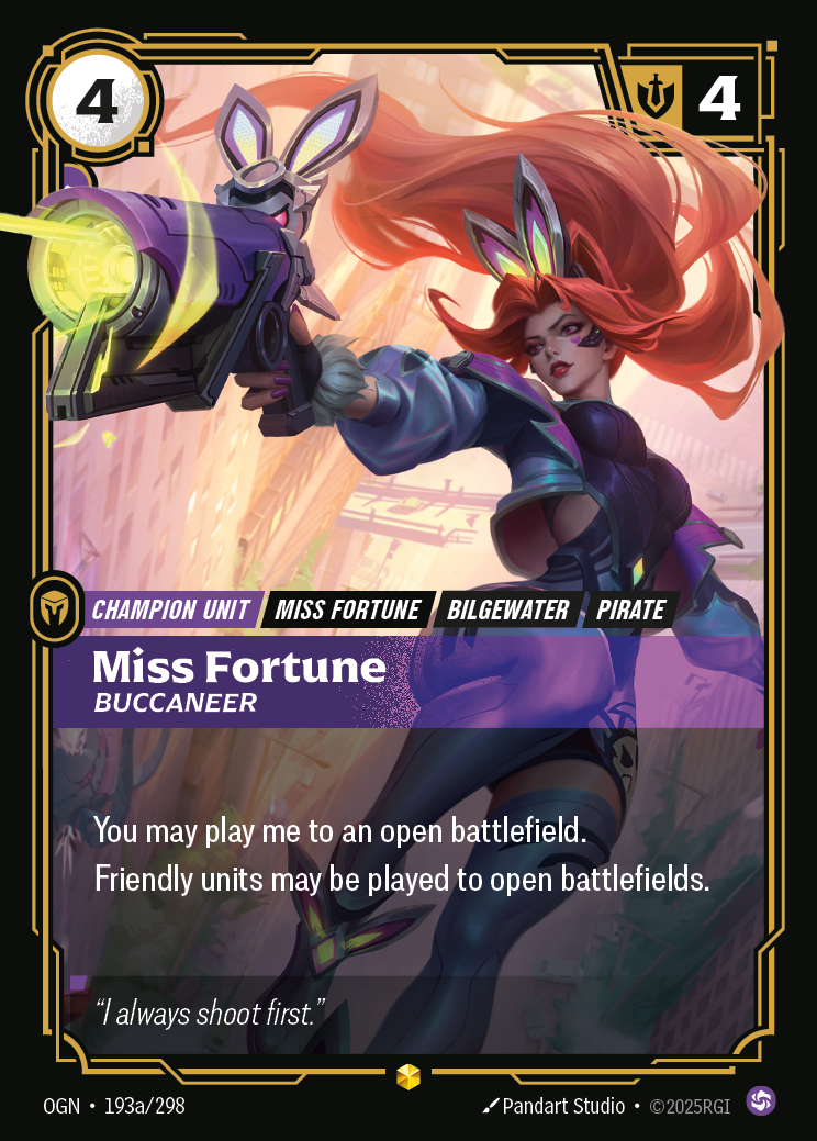 Miss Fortune - Buccaneer