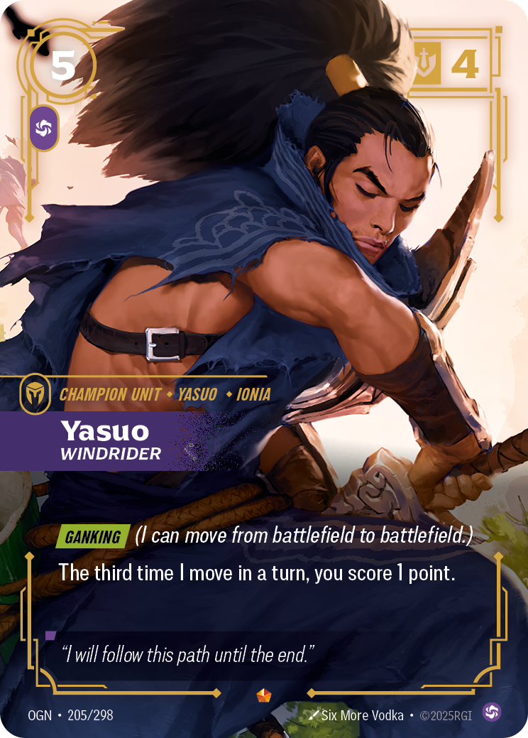 Yasuo, Windrider
