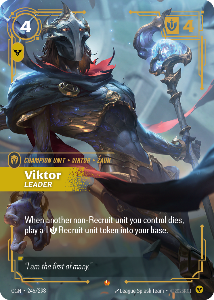 Viktor, Leader