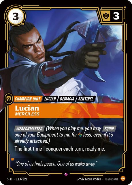 Lucian, Merciless art