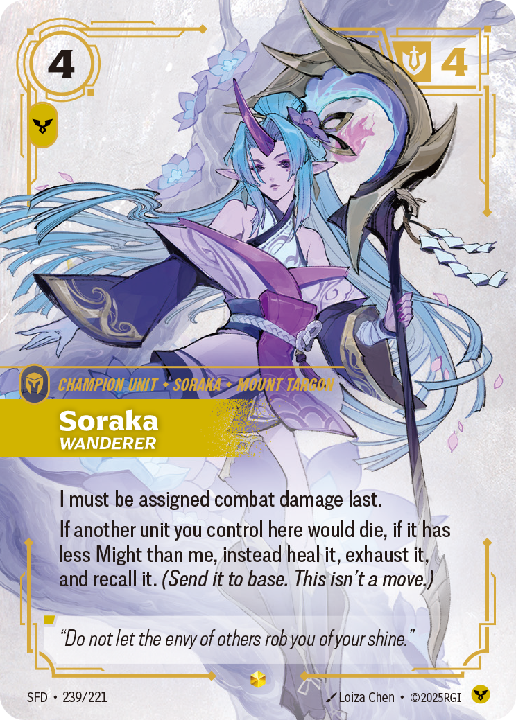 Soraka, Wanderer