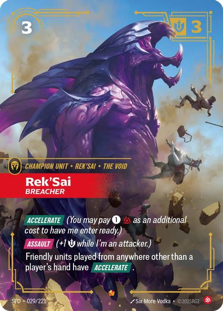 Rek'Sai, Breacher art