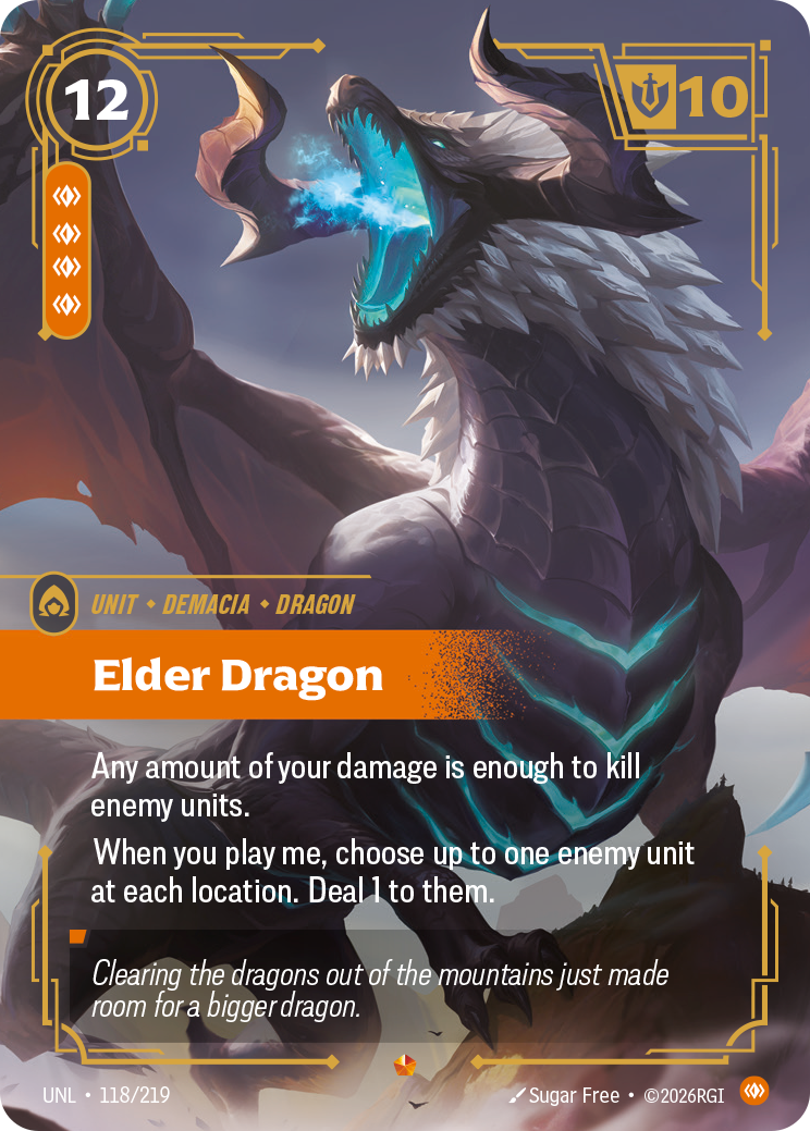 Elder Dragon (Alternate Art)