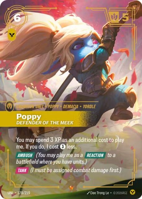 Poppy, Defender of the Meek art