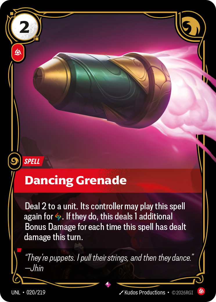 Dancing Grenade