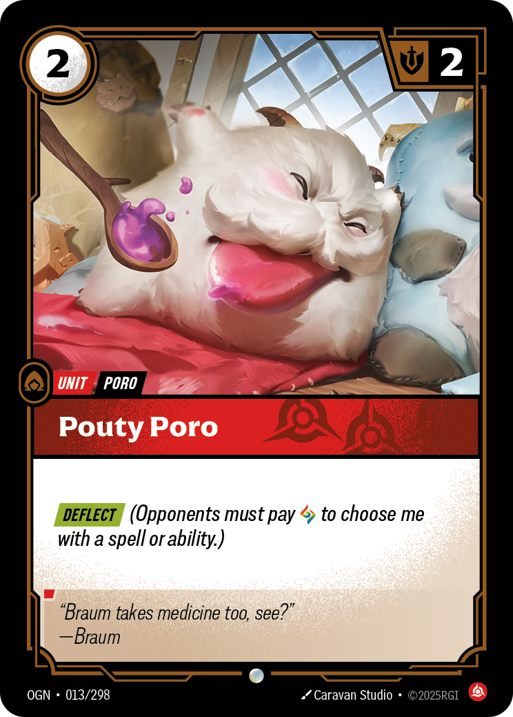 Pouty Poro (Overnumbered)