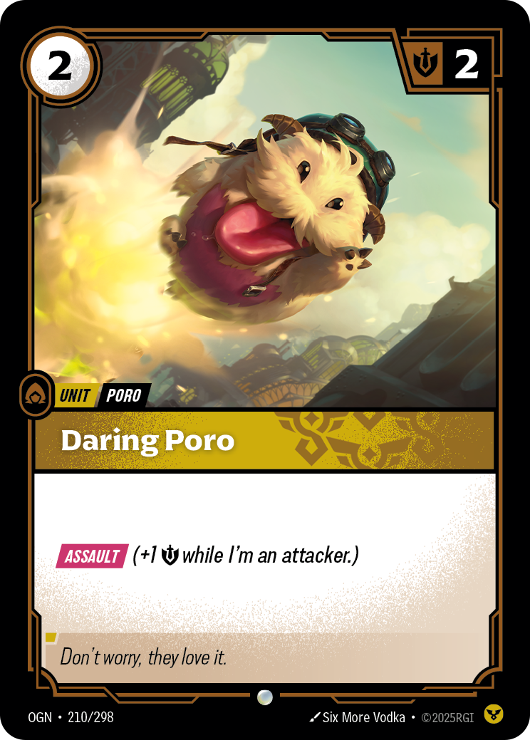 Daring Poro (Overnumbered)