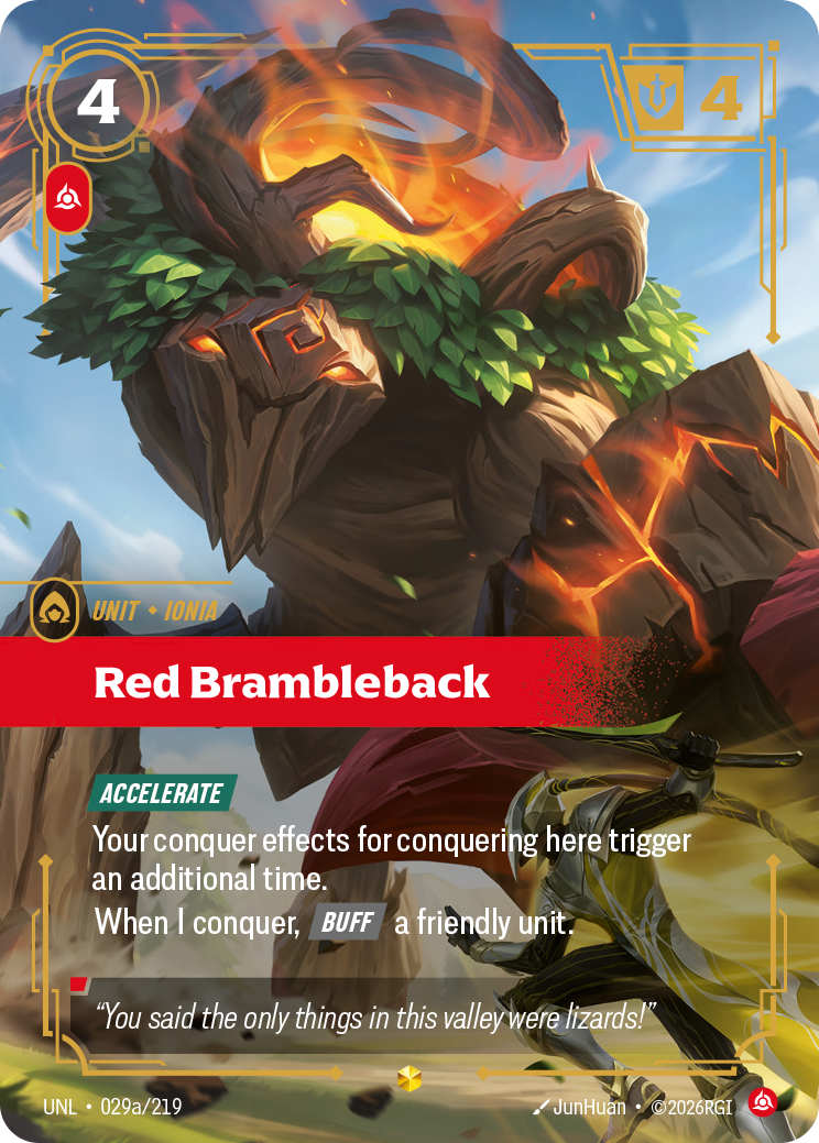 Red Brambleback (Alternate Art)