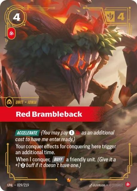 Red Brambleback art