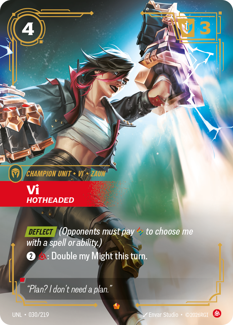 Vi, Hotheaded art