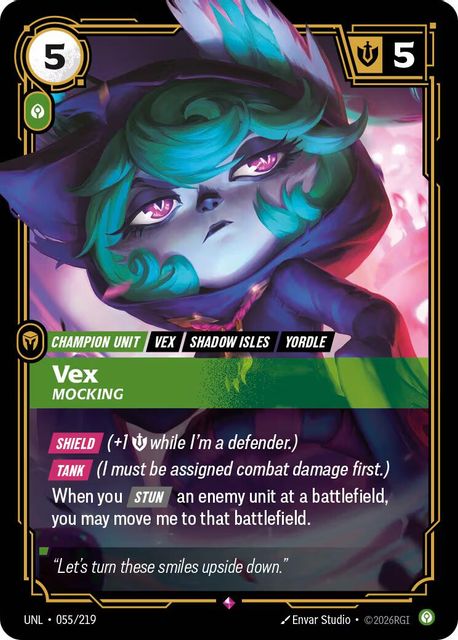 Vex, Mocking art