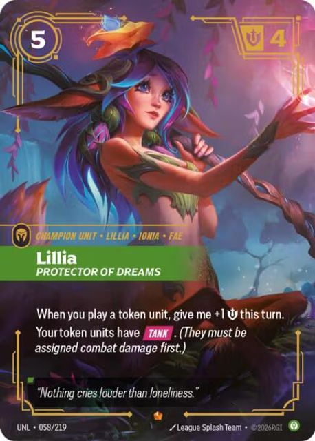 Lillia, Protector of Dreams art