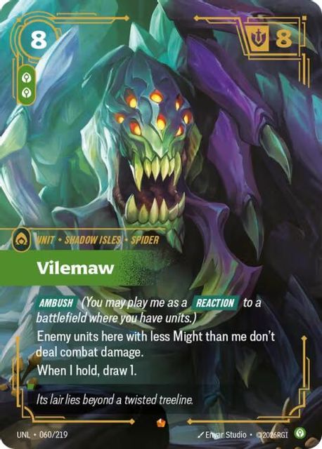 Vilemaw art