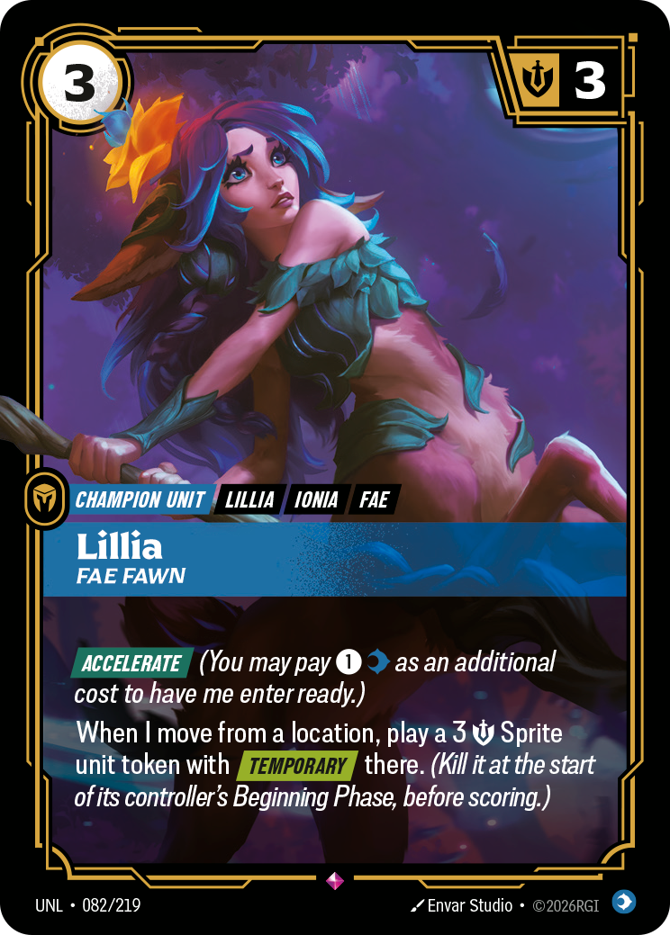 Lillia, Fae Fawn art