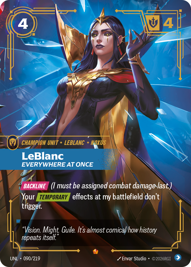 LeBlanc, Everywhere At Once art